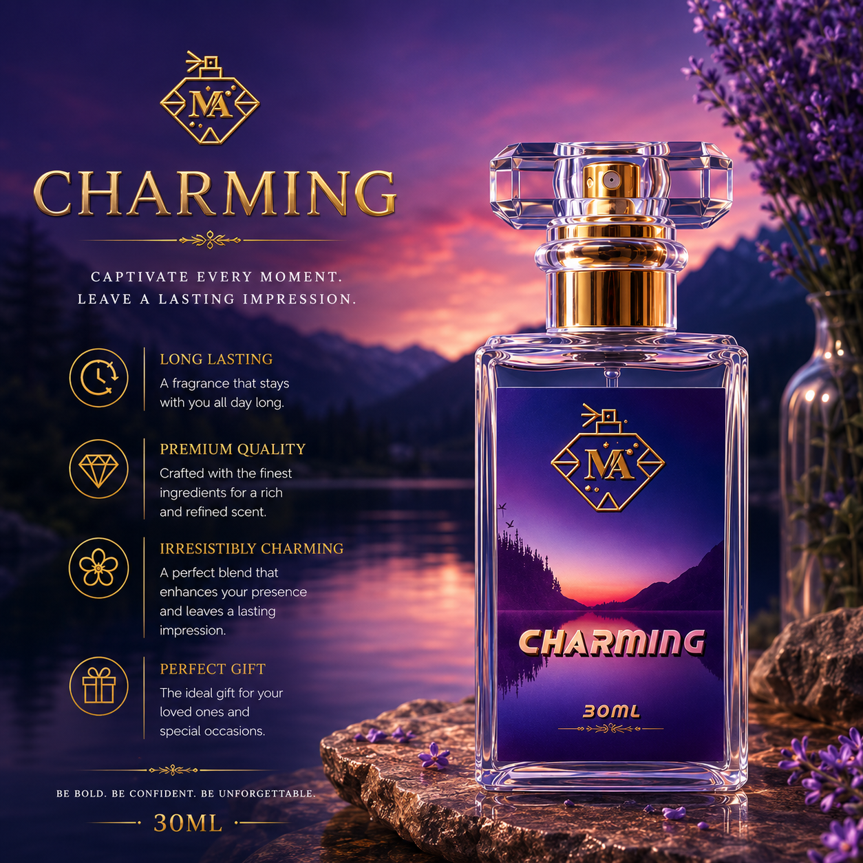 Charming – Elegant & Long Lasting Perfume | MA PERFUMES