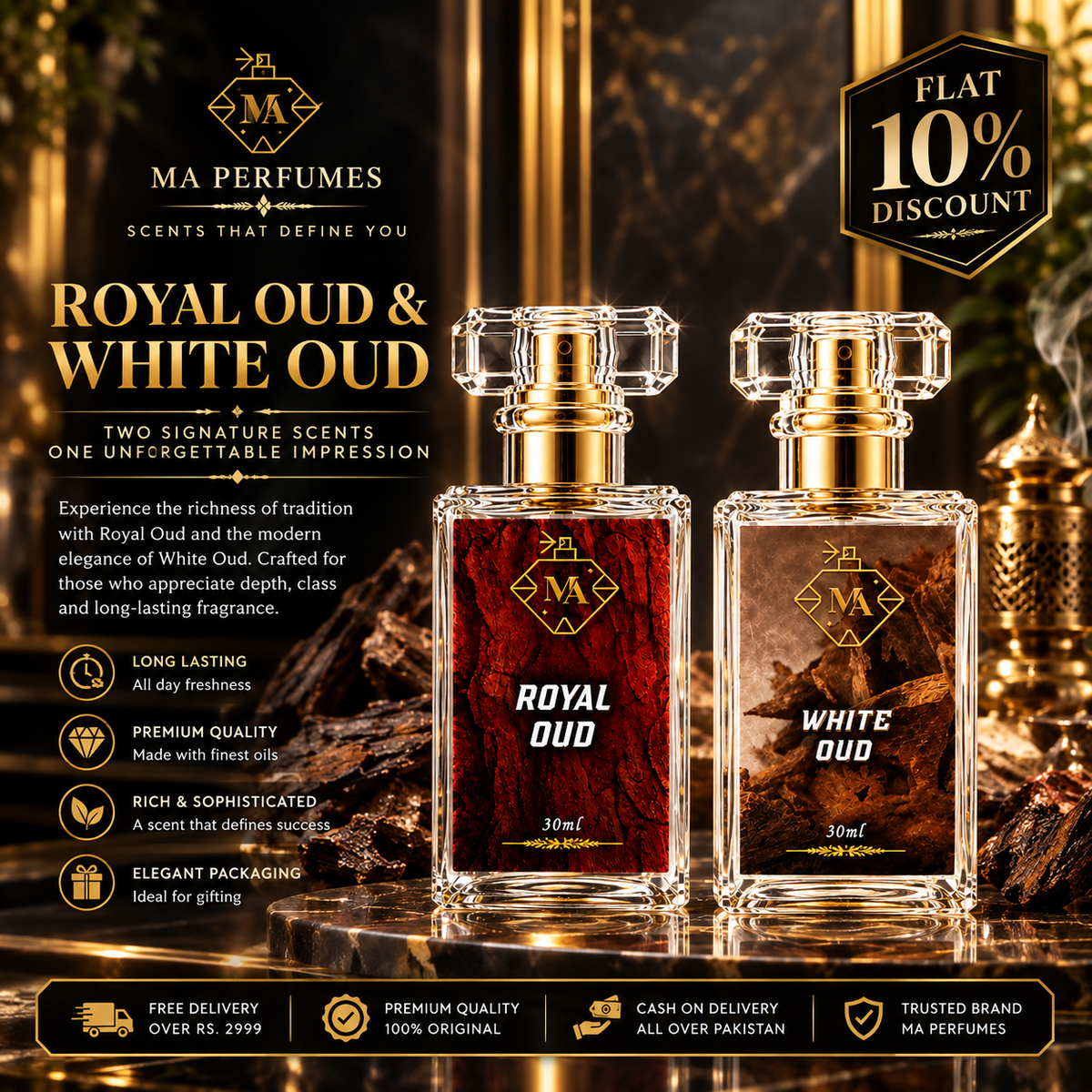 Royal Oud + White Oud – Premium Oud Deal | MA PERFUMES